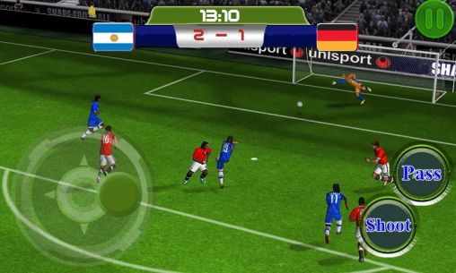 Full version of Android apk app Real football 2014 Brazil game for tablet and phone.