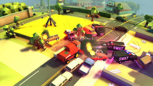 Gameplay of the Reckless getaway 2 for Android phone or tablet.