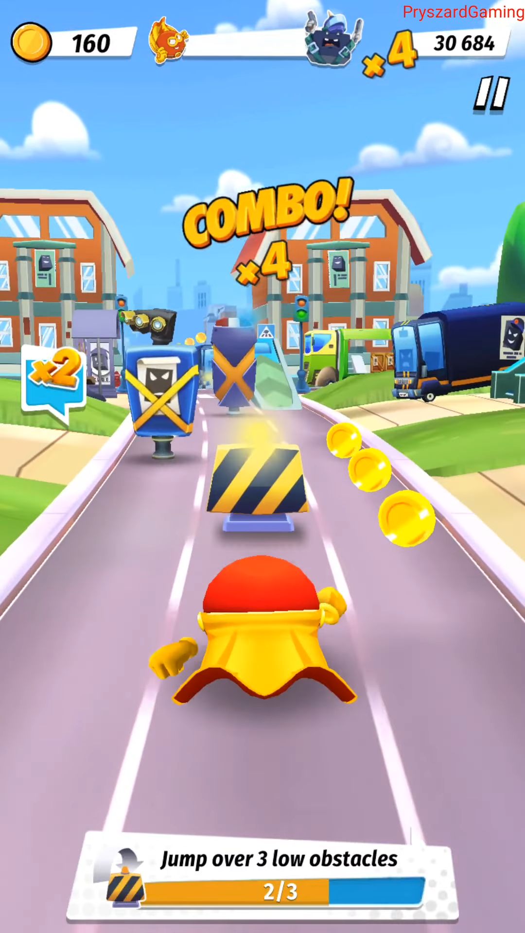 Gameplay of the Red Ball Super Run for Android phone or tablet.