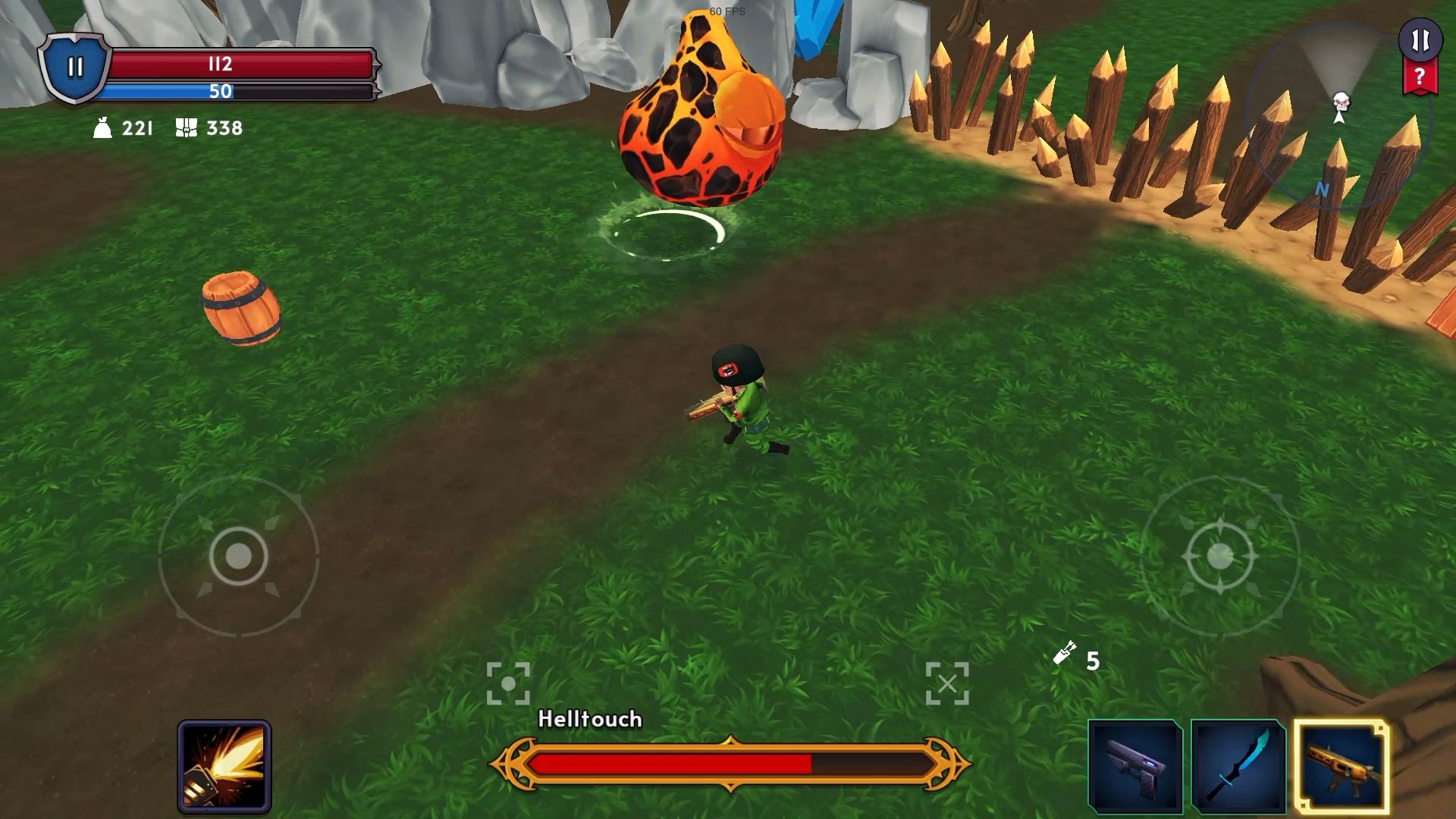 Gameplay of the Reincarnated Souls for Android phone or tablet.