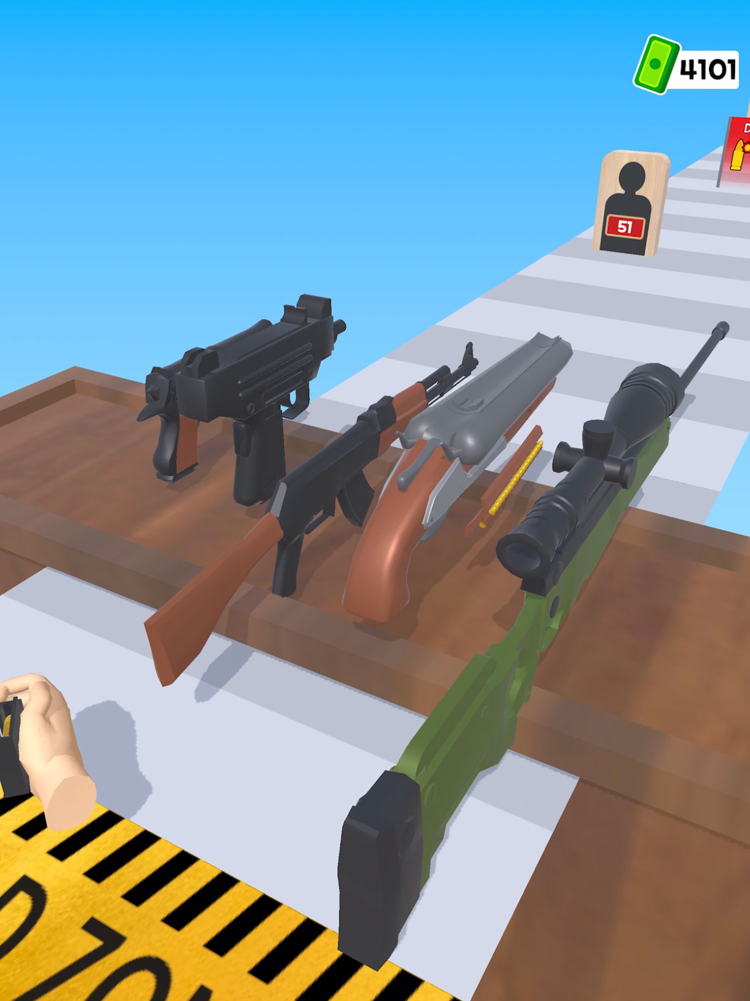 Gameplay of the Reload Rush for Android phone or tablet.