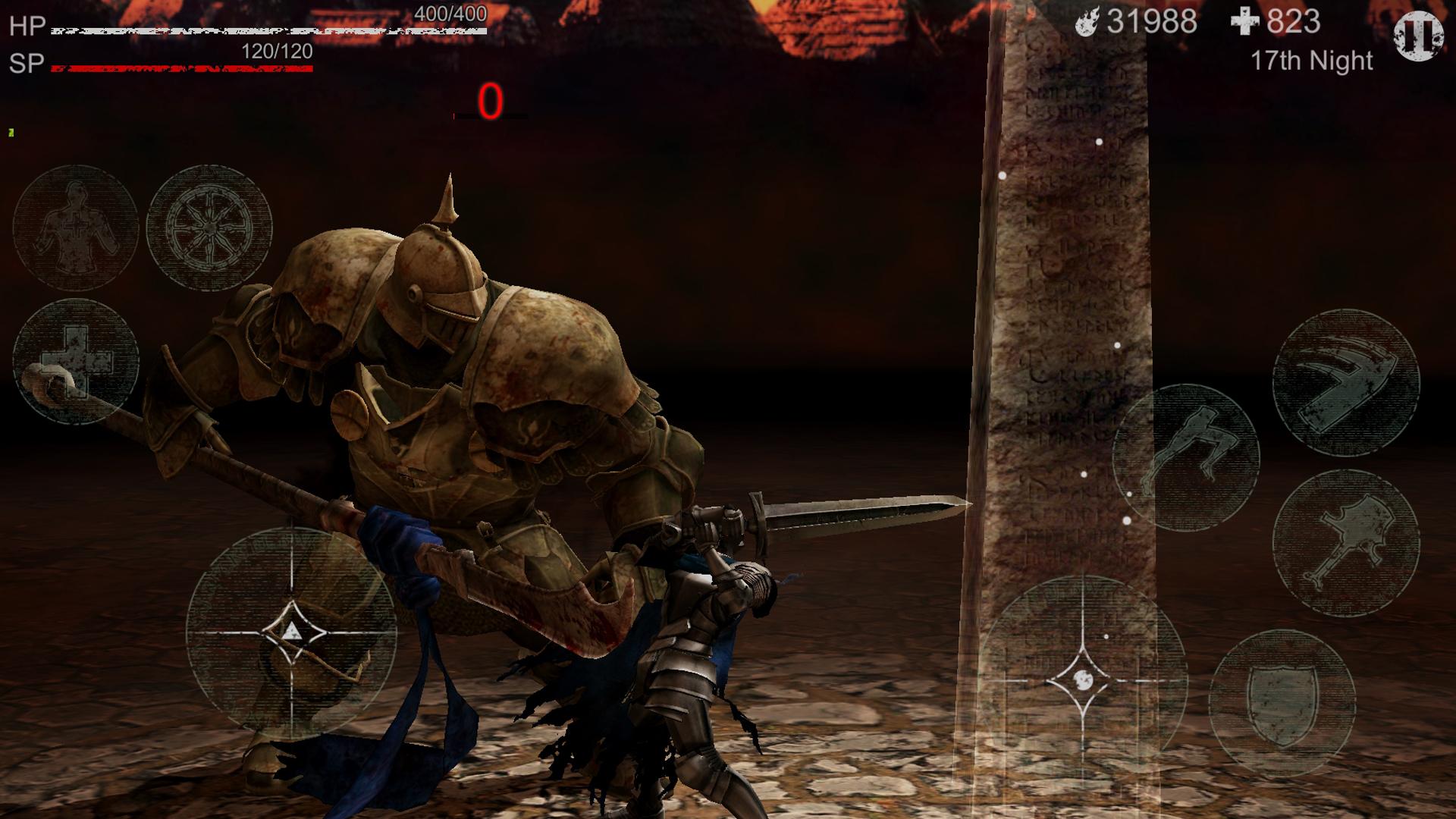Gameplay of the Revenant Knight for Android phone or tablet.