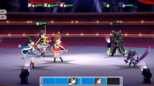 Gameplay of the Revue starlight: Re live for Android phone or tablet.