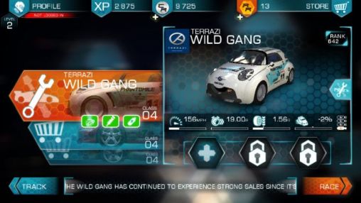 Full version of Android apk app Ridge racer: Slipstream for tablet and phone.