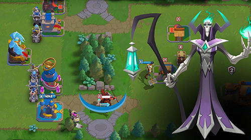 Gameplay of the Rise of mages for Android phone or tablet.