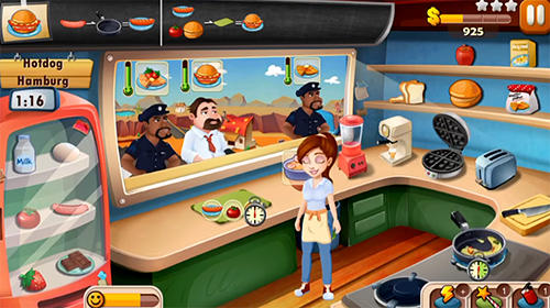 Gameplay of the Rising super chef: Cooking game for Android phone or tablet.
