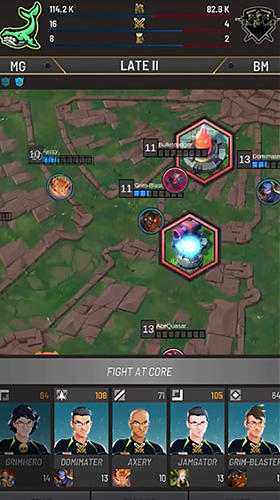 Gameplay of the Rivals: eSports MOBA manager for Android phone or tablet.