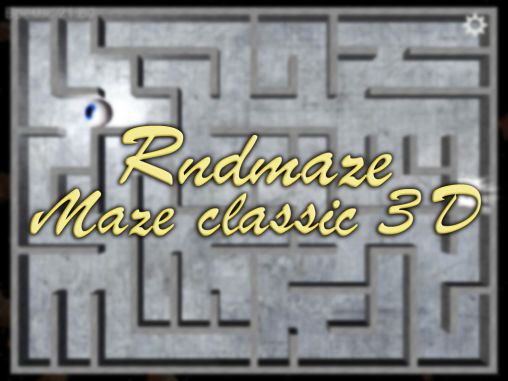 Full version of Android 4.0.4 apk Rndmaze: Maze classic 3D for tablet and phone.