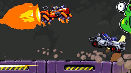 Gameplay of the Road warriors for Android phone or tablet.