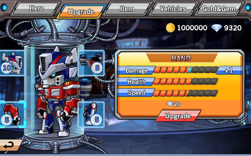 Full version of Android apk app Robo avenger for tablet and phone.