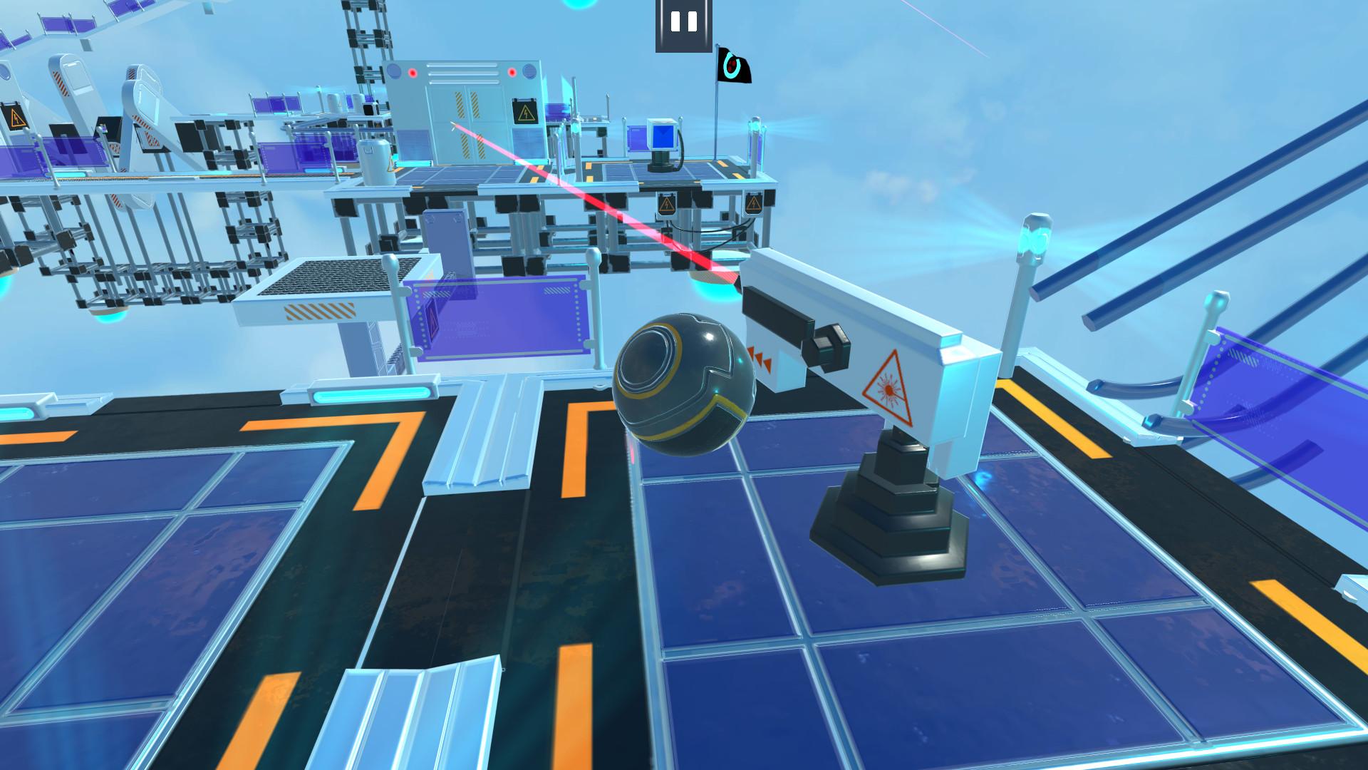 Gameplay of the Roboball for Android phone or tablet.