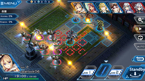 Gameplay of the Robot tactics: Original chess-board game for Android phone or tablet.