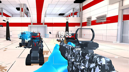 Gameplay of the Robots Coop for Android phone or tablet.