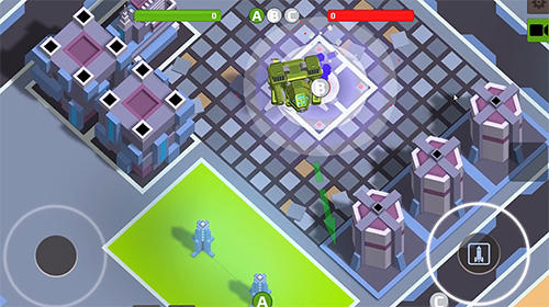 Gameplay of the Robots.io for Android phone or tablet.