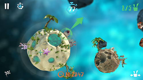 Gameplay of the Rocket rabbits for Android phone or tablet.