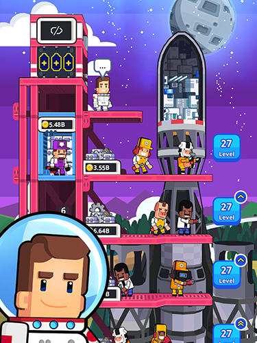 Gameplay of the Rocket star for Android phone or tablet.