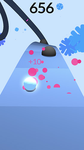 Gameplay of the Roller сoaster for Android phone or tablet.