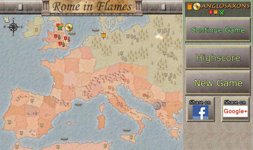 Full version of Android apk app Rome in flames for tablet and phone.