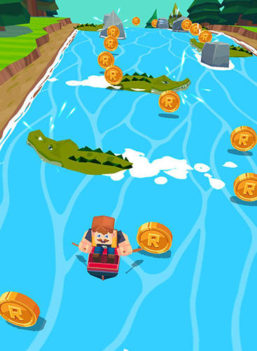 Gameplay of the Rowan McPaddles for Android phone or tablet.