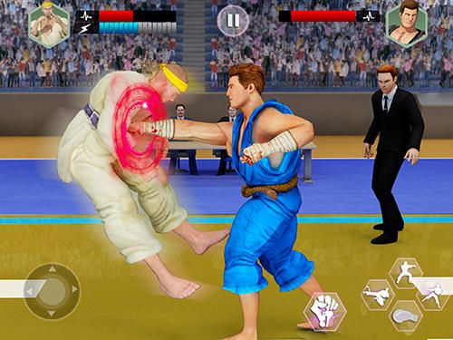 Gameplay of the Royal karate training kings: Kung fu fighting 2018 for Android phone or tablet.