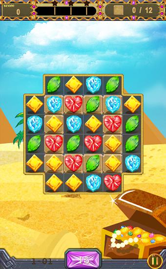 Full version of Android apk app Royal gems swap. Gems dynasty: Match 3 for tablet and phone.