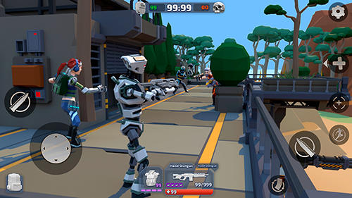 Gameplay of the Royale legends: Pixel battle of apex craft for Android phone or tablet.