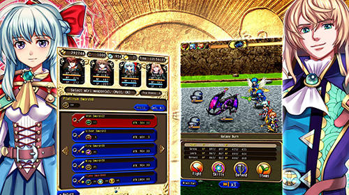 Gameplay of the RPG Heirs of the kings for Android phone or tablet.