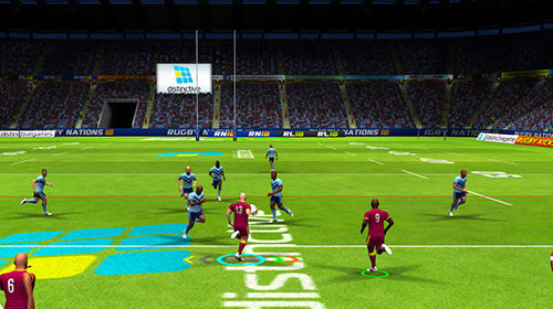 Gameplay of the Rugby league 18 for Android phone or tablet.