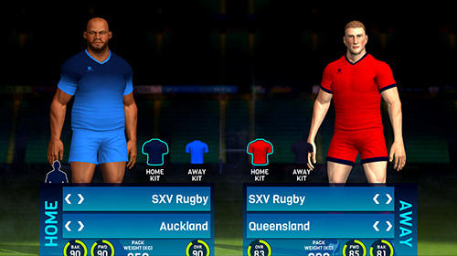 Gameplay of the Rugby nations 18 for Android phone or tablet.