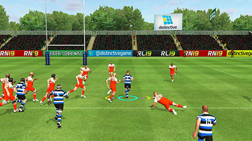 Gameplay of the Rugby nations 19 for Android phone or tablet.
