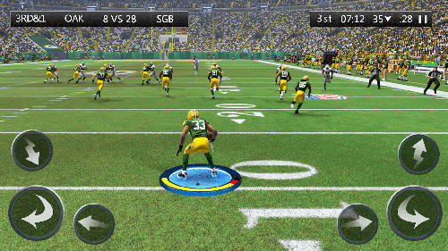 Gameplay of the Rugby season: American football for Android phone or tablet.
