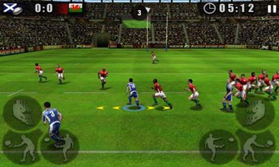 Full version of Android apk app Rugby Nations 2011 for tablet and phone.