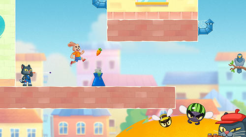 Gameplay of the Run for carrot for Android phone or tablet.