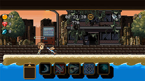 Gameplay of the Runrun apocalypse: I hate fish for Android phone or tablet.