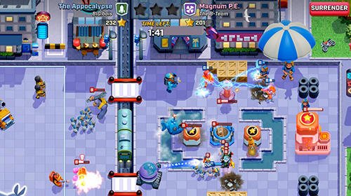 Gameplay of the Rush wars for Android phone or tablet.