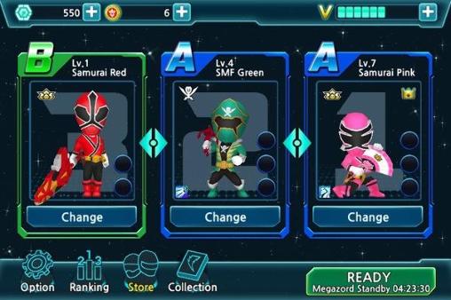 Full version of Android apk app Saban's power rangers: Dash for tablet and phone.