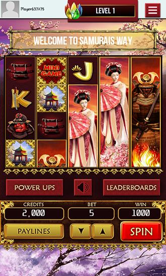 Full version of Android apk app Samurai's way slots for tablet and phone.