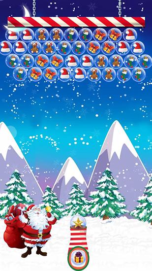 Full version of Android apk app Santa bubble shoot for tablet and phone.