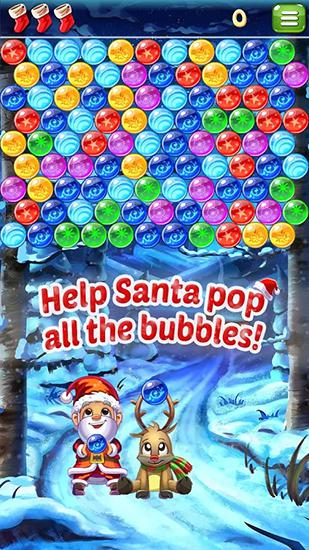 Full version of Android apk app Santa pop: Bubble shooter for tablet and phone.