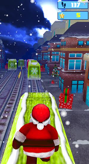 Full version of Android apk app Santa runner: Xmas subway surf for tablet and phone.