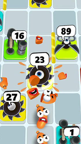 Gameplay of the Sausage bump for Android phone or tablet.