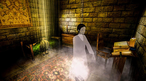 Gameplay of the Scary castle horror escape 3D for Android phone or tablet.