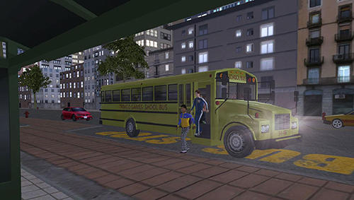 Gameplay of the School bus driver 2017 for Android phone or tablet.