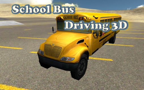 Download School bus driving 3D Android free game.