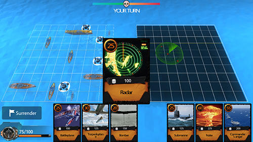 Gameplay of the Sea battle: Nemesis for Android phone or tablet.
