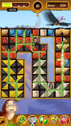 Gameplay of the Seeds: The magic garden for Android phone or tablet.