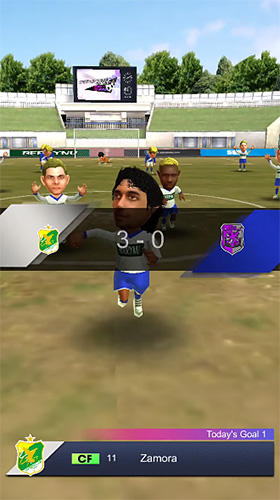 Gameplay of the SEGA Pocket club manager for Android phone or tablet.