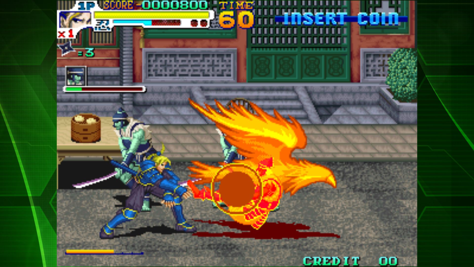 Gameplay of the SENGOKU 3 ACA NEOGEO for Android phone or tablet.