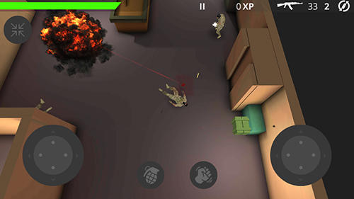 Gameplay of the Shades: Combat militia for Android phone or tablet.
