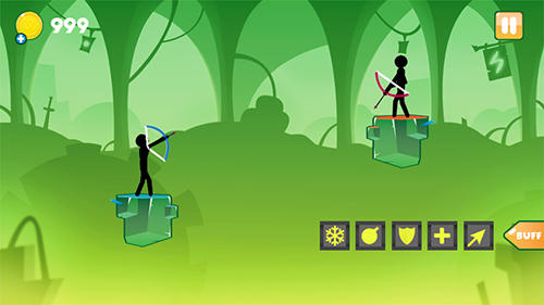 Gameplay of the Shadow fighter: Justice archer for Android phone or tablet.